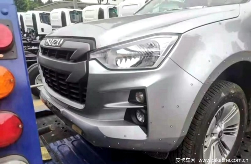 Suspected spy photos of Qingling Xinyuan D-max pickup truck were exposed, or it was equipped with 4jz1 power