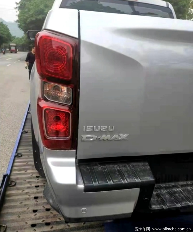 Suspected spy photos of Qingling Xinyuan D-max pickup truck were exposed, or it was equipped with 4jz1 power