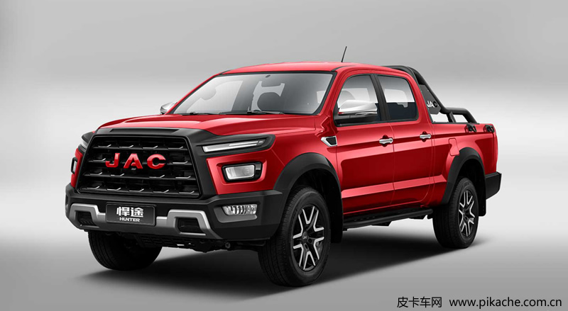 The new JAC Hunter pickup truck is launched, equipped with 2.4t gasoline / 2.5t diesel engine