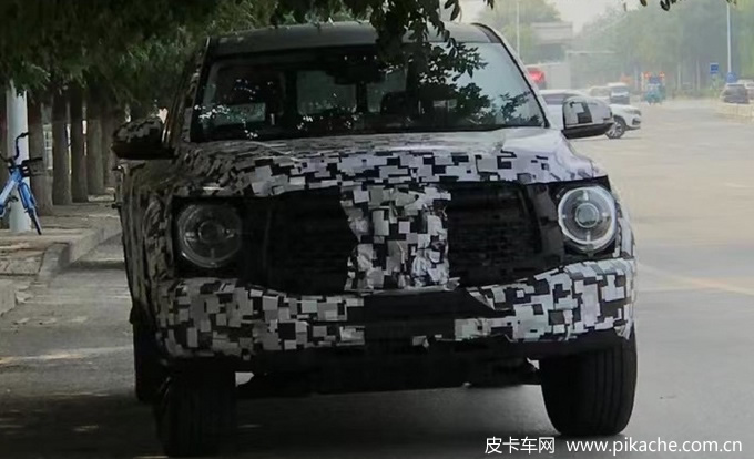 Another new pickup truck model of great wall motor was exposed, and the tank 300 pickup truck version