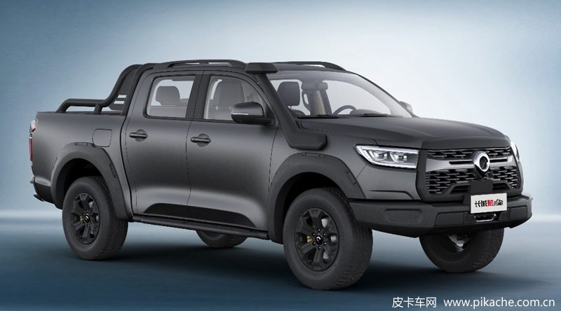 The official picture of the GWM Poer pickup truck Everest version / locomotive version was exposed