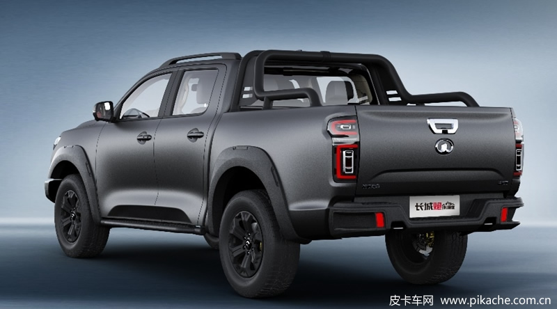 The official picture of the GWM Poer pickup truck Everest version / locomotive version was exposed