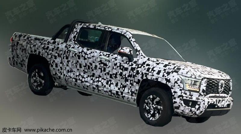 Spy photos of the new Great Wall pickup truck were exposed, and it is suspected that the commercial version of the Great Wall Poer has been modified