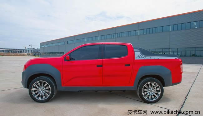 China's first pickup truck from a pure electric platform - Zhidian K201 electric pickup truck exposed