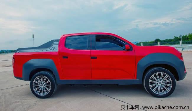 China's first pickup truck from a pure electric platform - Zhidian K201 electric pickup truck exposed