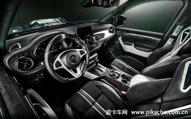 皮卡能有多奢华？奔驰X-class皮卡V6涡轮增压、全车碳纤维，百公里加速7.9秒