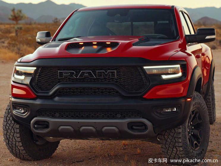圖說新款道奇Ram 1500 TRX皮卡，堪稱猛禽絞殺者