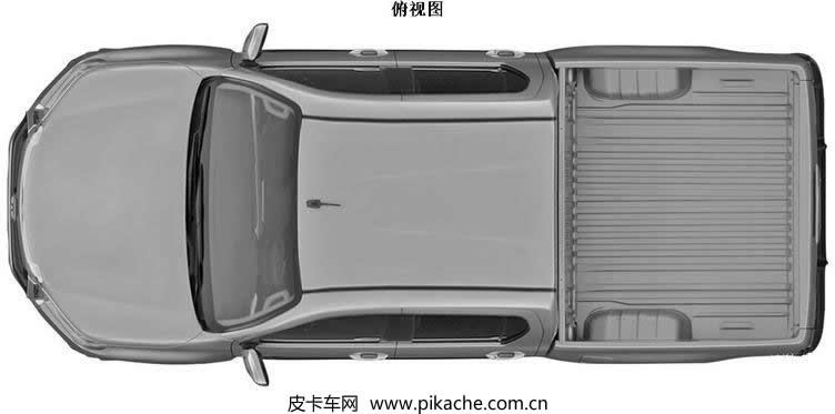 新款豐田Hilux皮卡外觀專利申報(bào)圖曝光，有望未來進(jìn)口上市