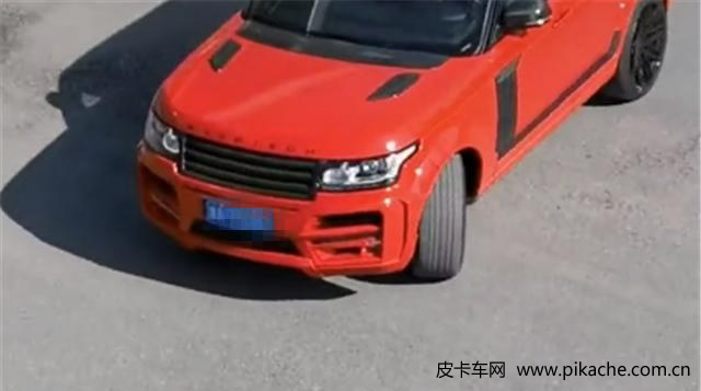 浙江杭州首台皮卡版路虎“斯达泰克”，车价328万，排量5.0T