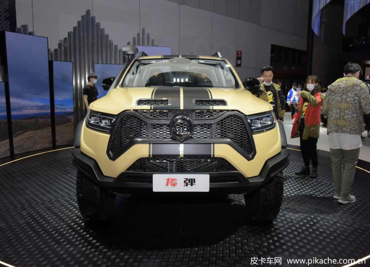 車展解讀長城炮皮卡龍彈版，由遠(yuǎn)大謝爾比改裝定制