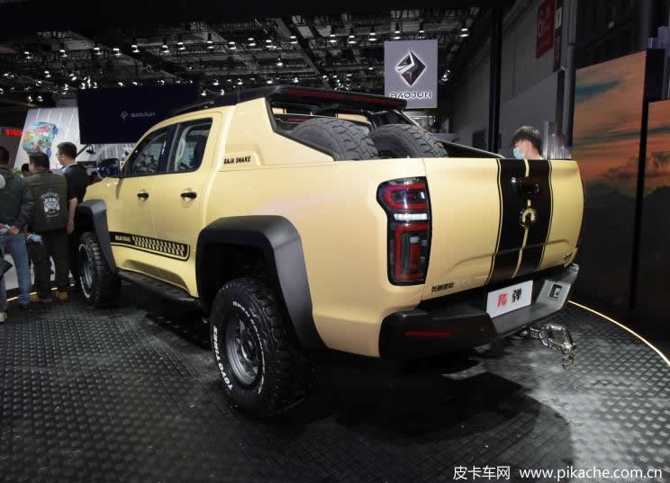 車展解讀長城炮皮卡龍彈版，由遠(yuǎn)大謝爾比改裝定制
