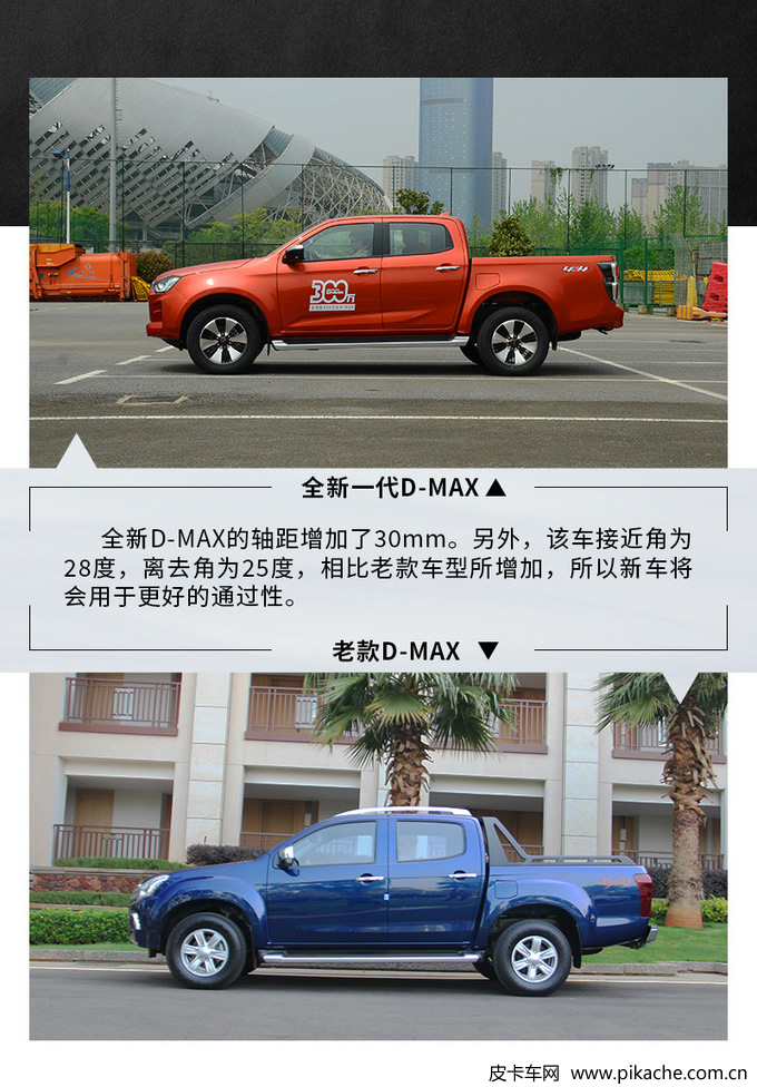 江西五十铃全新D-MAX皮卡于5月10日上市，新旧车型对比