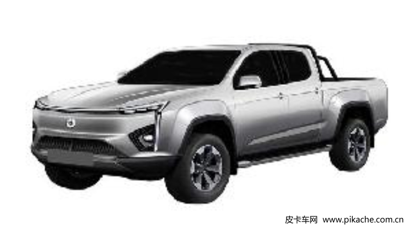智點(diǎn)汽車炫酷造型皮卡現(xiàn)身專利公告，入局皮卡市場？