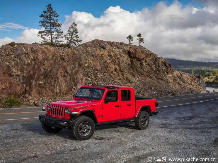 2021廣州車展實拍Jeep角斗士皮卡先行版，預(yù)計2022年一季度開售
