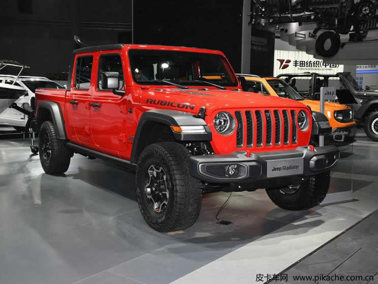 2021廣州車展實拍Jeep角斗士皮卡先行版，預(yù)計2022年一季度開售