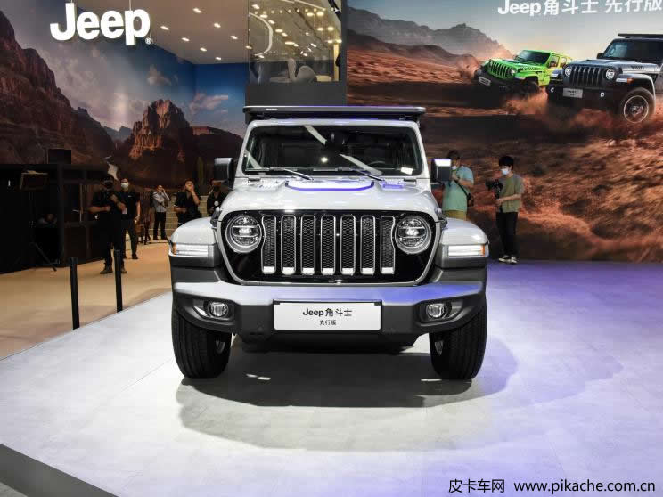 2021廣州車展實拍Jeep角斗士皮卡先行版，預(yù)計2022年一季度開售
