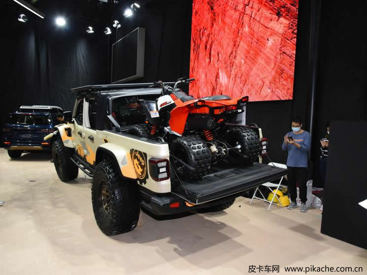 Jeep角斗士皮卡“飓风”改装概念车首发亮相2021广州车展