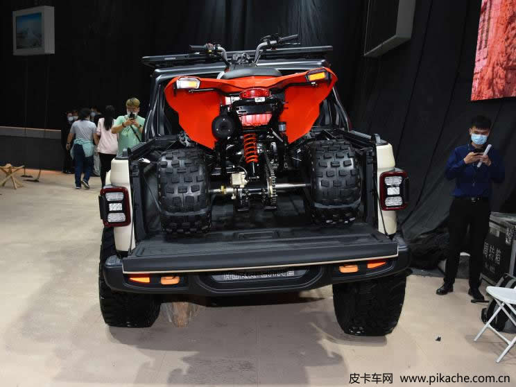 Jeep角斗士皮卡“飓风”改装概念车首发亮相2021广州车展