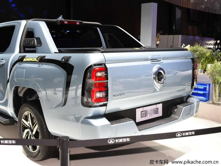 車展實拍長城炮金剛炮皮卡，皮卡也要年輕時尚