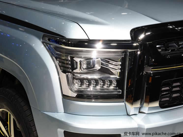 車展實拍長城炮金剛炮皮卡，皮卡也要年輕時尚