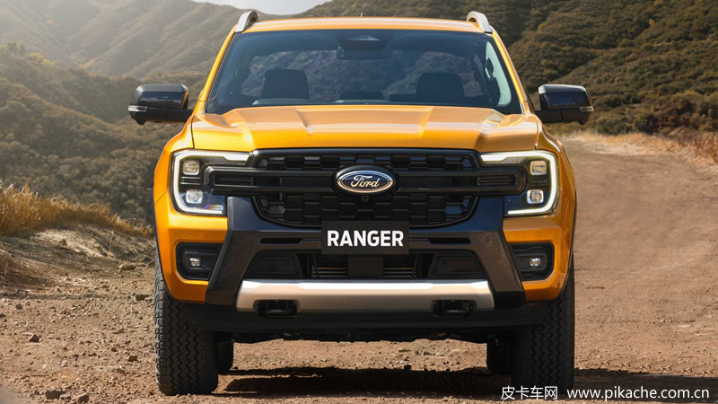 全新福特Ranger皮卡官图发布，采用与福特Bronco相同平台打造