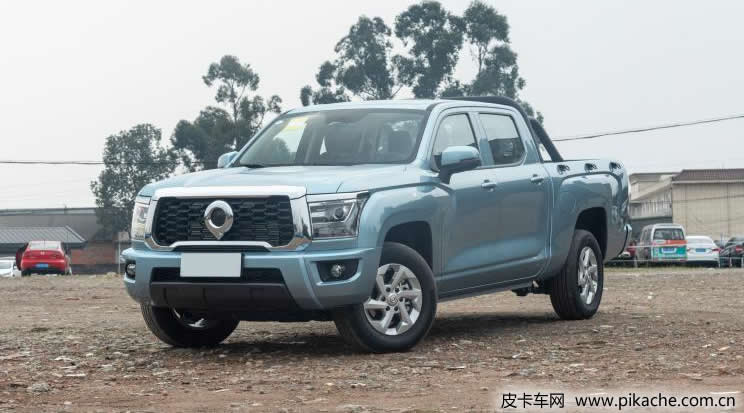 The Great Wall King Kong Poer pickup has arrived at the store, and 2022 two-wheel drive King Kong Poer pickup models have been photographed