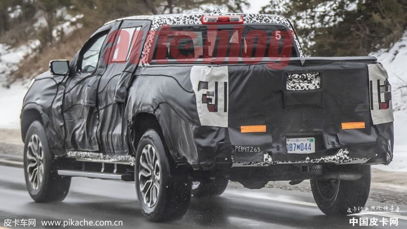 全新GMC Canyon通用峽谷皮卡諜照曝光