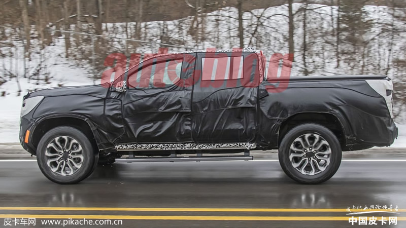 全新GMC Canyon通用峽谷皮卡諜照曝光