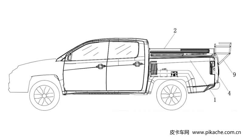 南昌国潮活动式车载露营装置专利公布，把营地装进皮卡货箱里