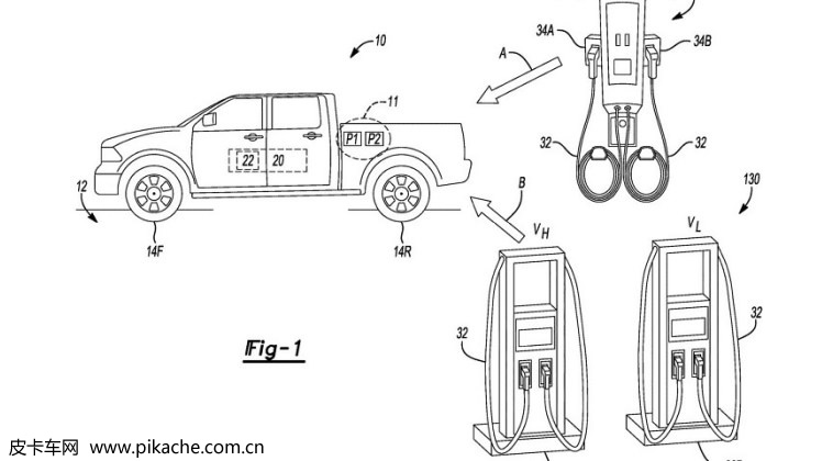 通用申请电动车双充电孔专利，400V电压提升充电效率方案