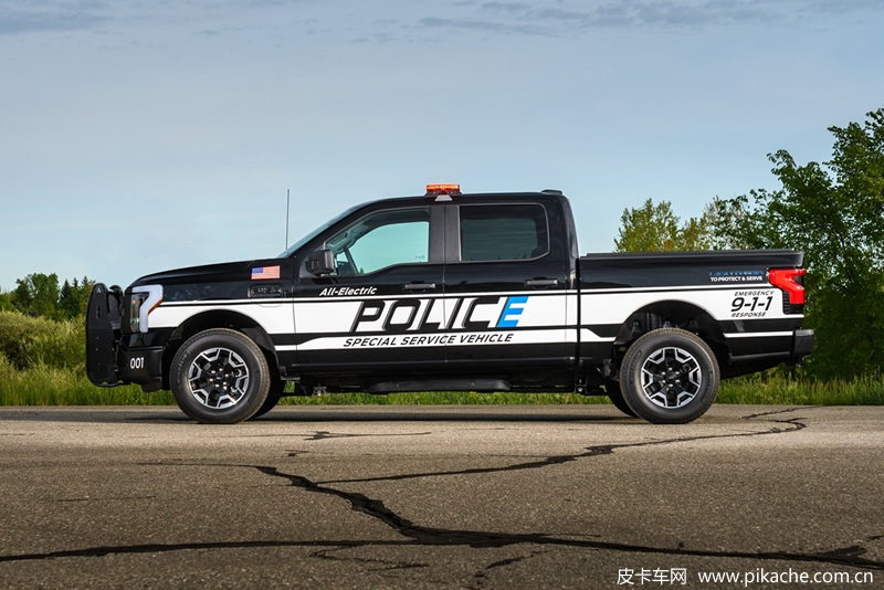 福特推出F-150 Lightning電動皮卡版警車，可降低運營成本