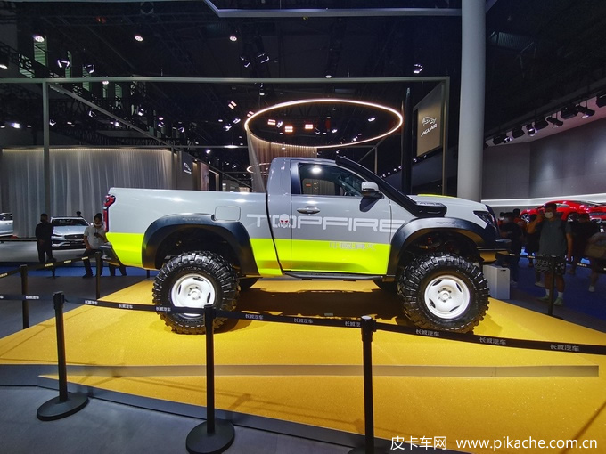 長(zhǎng)城皮卡再出一“彈”，單排皮卡“怒火輕騎”亮相成都車展