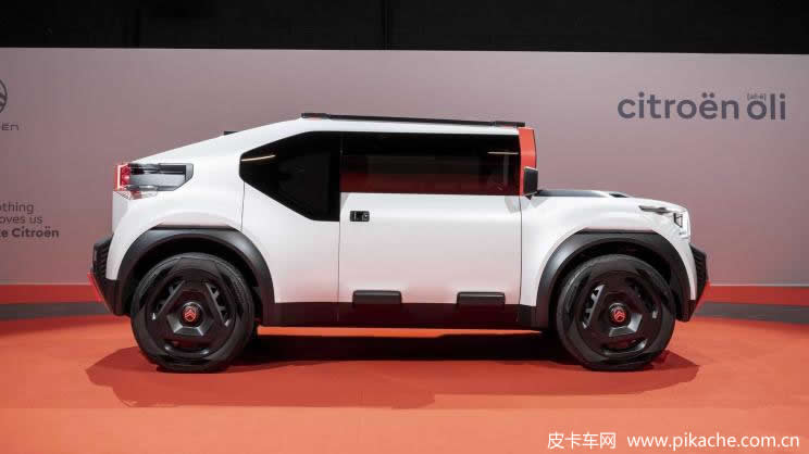 雪鐵龍OLI電動皮卡概念車首發(fā)，由回收材料打造