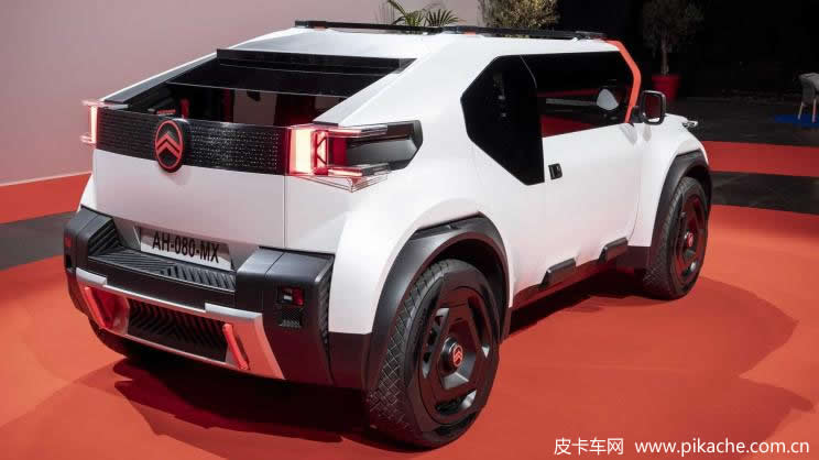 雪鐵龍OLI電動皮卡概念車首發(fā)，由回收材料打造