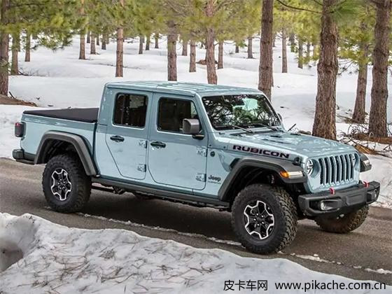 Jeep角斗士皮卡新增外观配色，选装加收695美元